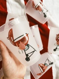 BBQ Grill Reusable Cups