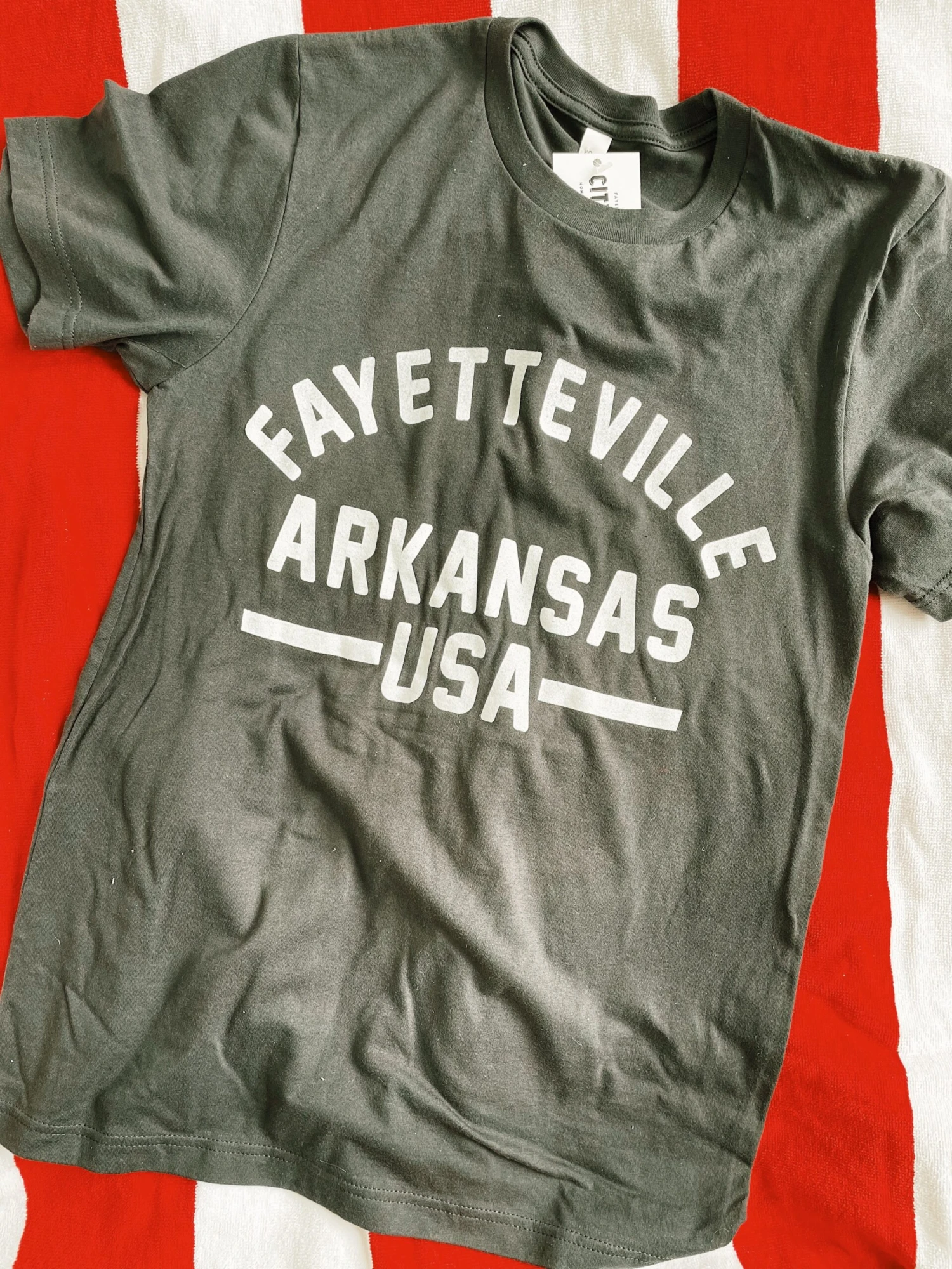 Fayetteville, Arkansas USA T-Shirt 2 Fayetteville, Arkansas USA T-Shirt - Image 2