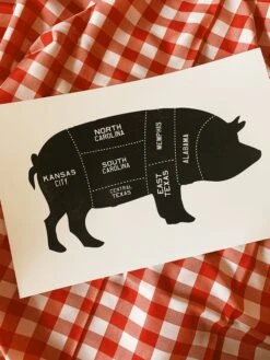 Old Try: Whole Hog Print - 13x20