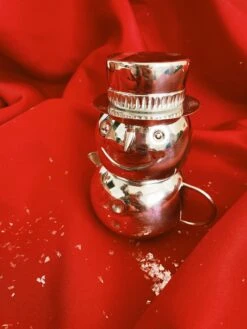 Snowman Sugar And Creamer Set