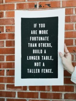 Old Try: Longer Table Print - 13x20