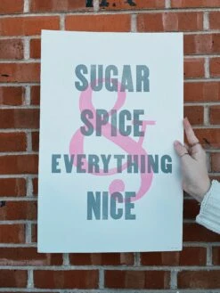 Old Try: What Folks Are Made Of - Sugar (13x20)