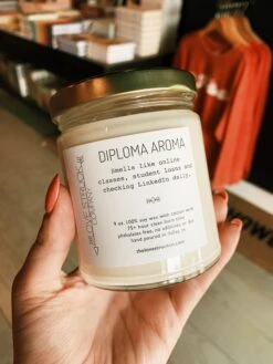 Lovestruck Co: Diploma Aroma Candle -Home Goods Store IMG 5397