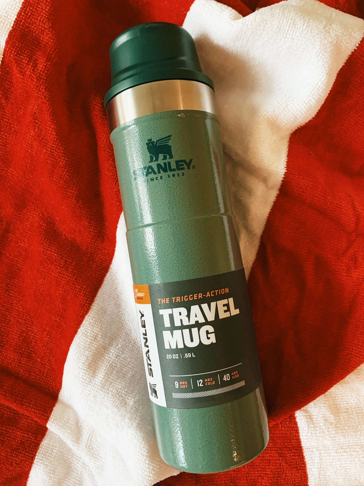 Stanley: Trigger Action Travel Mug - Hammertone Lake 10 Stanley: Trigger Action Travel Mug - Hammertone Lake - Image 10