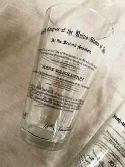 18th And 21st Prohibition Amendment Pint Glasses 6 18th And 21st Prohibition Amendment Pint Glasses -Home Goods Store IMG 5816