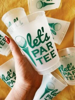 Let's Par Tee Golf Ball Reusable Cups -Home Goods Store IMG 6405