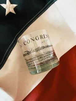 Declaration Of Independence Rocks Glass -Home Goods Store IMG 9148