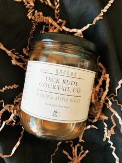 Jack Rudy: Vermouth Brined Olives 12 Jack Rudy: Vermouth Brined Olives -Home Goods Store IMG 9175