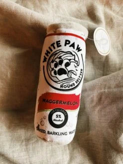 White Paw Dog Toy - Waggermelon