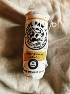 White Paw Dog Toy - Muttlennial Mango
