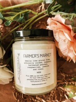 Struck Co: Farmer's Market Candle -Home Goods Store IMG 9847