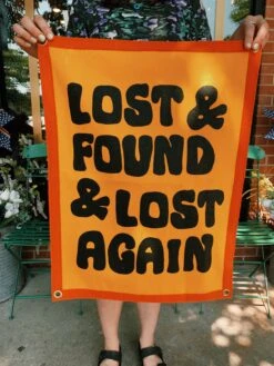 Oxford Pennant: Lost And Found Camp Flag