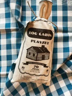 Roy Toy: Log Cabin Pouch