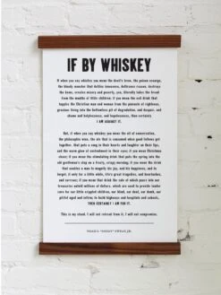 Old Try: If By Whiskey Print - 13x20 10 Old Try: If By Whiskey Print - 13x20 -Home Goods Store IfByWhiskey1 1800x1800 a7b39254 e5cd 49ea 9fe6 355b1b6e0715