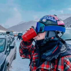 Stainless Steel Insulated 16oz Tumbler - Red -Home Goods Store PT161 RLifestyle5 1080x 58342527 d54d 444c a5f0 cf3094f2824f