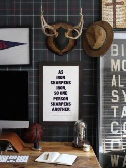 Old Try: Proverbs 27:17 Print - 13x20 -Home Goods Store Proverbs2717OldTry2 1800x1800 6ed57d05 cd79 4691 b8a4 9627b774a22b