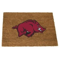 Arkansas Razorbacks Door Mat -Home Goods Store a887cfd2b69e7ec0c0bb0f174313165173d475cb541c11a840a8e6d28636d304