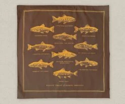 Trout Of North America Bandana -Home Goods Store aead514c3d4cf4bed549587578b3794118b068e9b3b43318c734bd9b0587f050