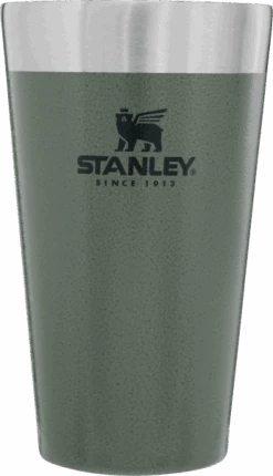 Stanley: Stacking Pint Cup - Hammertone Green -Home Goods Store beerpint