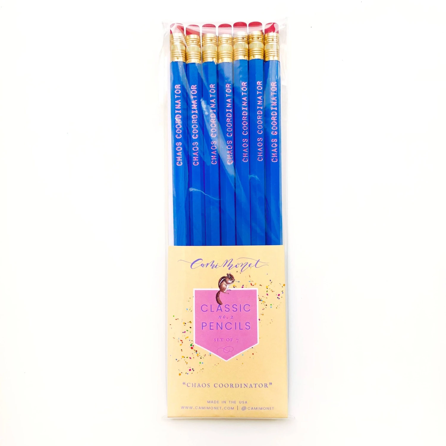 Chaos Coordinator Pencils - Set Of 7 1 Chaos Coordinator Pencils - Set Of 7