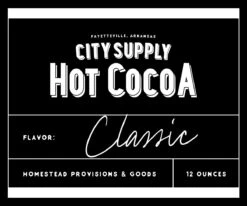 City Supply Classic Hot Cocoa - 12oz -Home Goods Store citysupplyhotcocoaclassic
