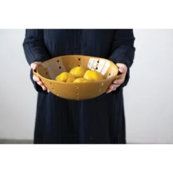 Stoneware Colander With Handles (PICK UP ONLY) -Home Goods Store colander2