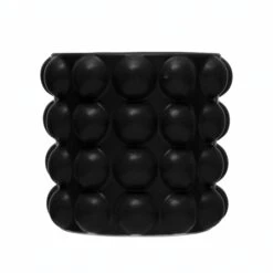 Black Planter W/ Raised Dots (PICK UP ONLY)