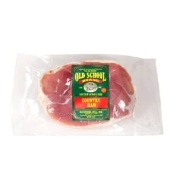 Old School Mill: Center Cut Country Ham, 12oz -Home Goods Store e21437ab20c97194a1ff4c8360e93fce4c0c125202764c8fe5fddf496e709962