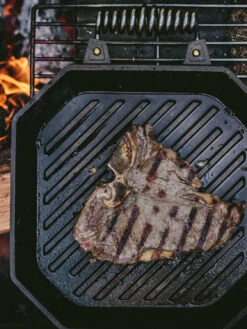 Finex: Double Handled Grill Pan - 12 Inch