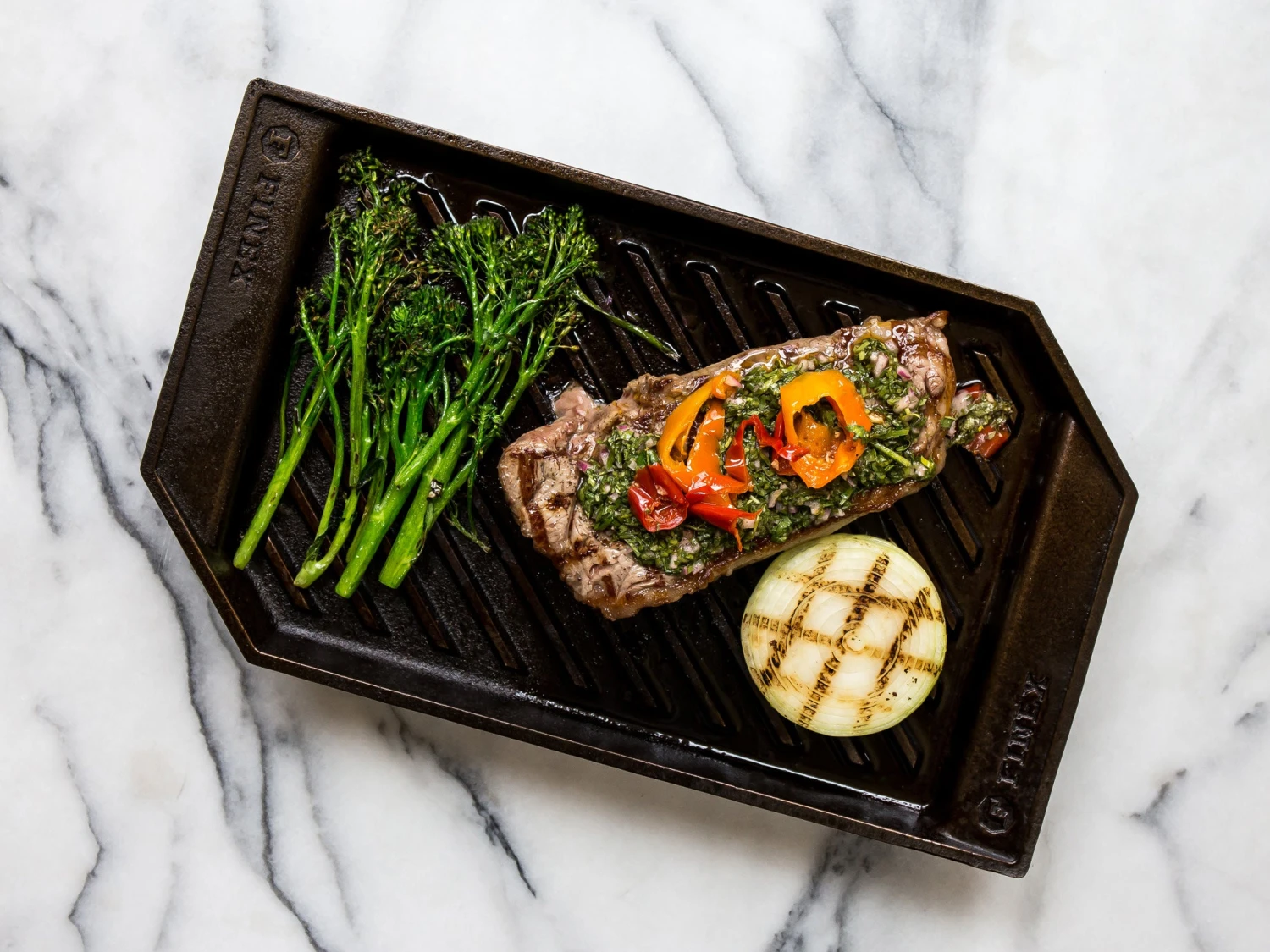 Finex: Cast Iron Lean Grill Pan - 15 In 2 Finex: Cast Iron Lean Grill Pan - 15 In - Image 2