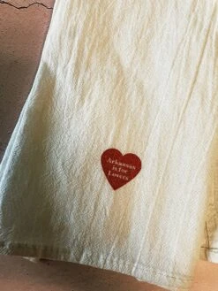 Arkansas Is For Lovers Tea Towel -Home Goods Store image 15270e02 bfc5 4478 8797 b82d7c06afac