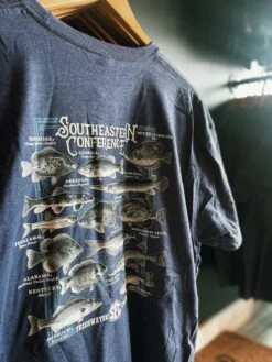 SEC Fish T-Shirt -Home Goods Store image 16d22680 2df4 4b97 a50c 0afae2eb7c42