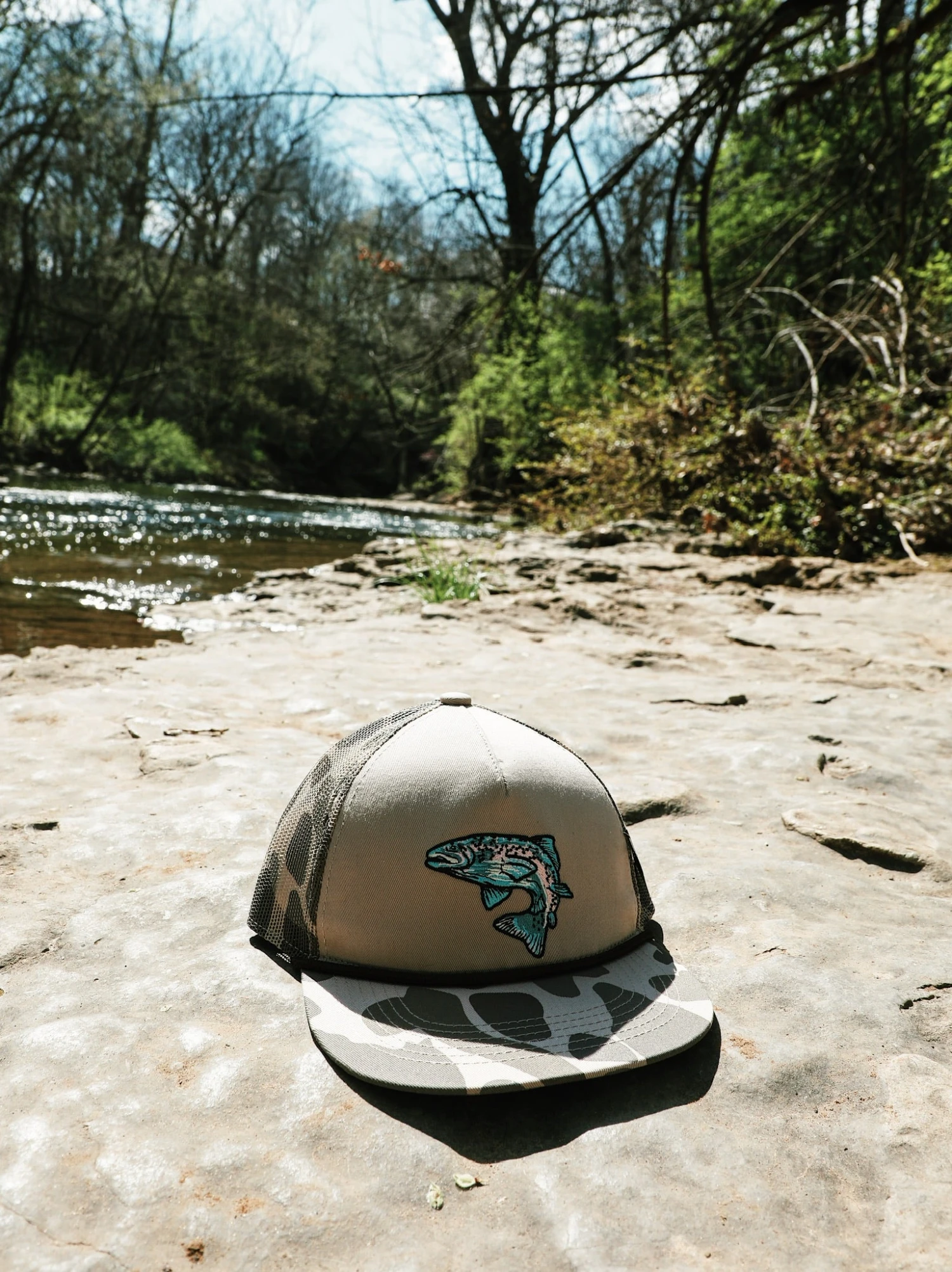 Burlebo: Retro Camo Trout Cap 2 Burlebo: Retro Camo Trout Cap - Image 2