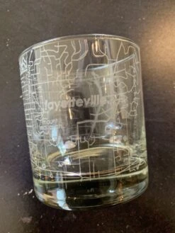 Fayetteville, AR Map Rocks Glass -Home Goods Store image 22f474a9 5bc3 447d a299 46adb621f0be