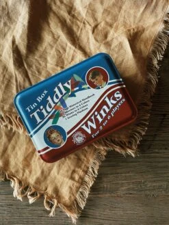 Tiddly Winks In A Classic Toy Tin
