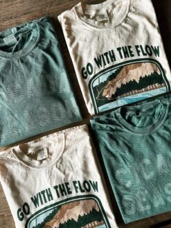 Go With The Flow Buffalo River T-Shirt -Home Goods Store image 348b1993 53d3 4e1c 95aa d4f751ff8ac5