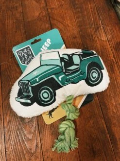 Retro Army JeepDog Toy