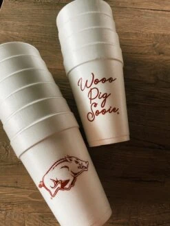 Wooo Pig Sooie Razorback Foam Cups 17 Wooo Pig Sooie Razorback Foam Cups -Home Goods Store image 36ce0d46 7329 473a 907e 8ff2cf998e6e