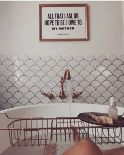 Letterpress: All That I Am Owe To My Mother -Home Goods Store image 37558122 6c12 4b83 aefb 3cdd6680807c