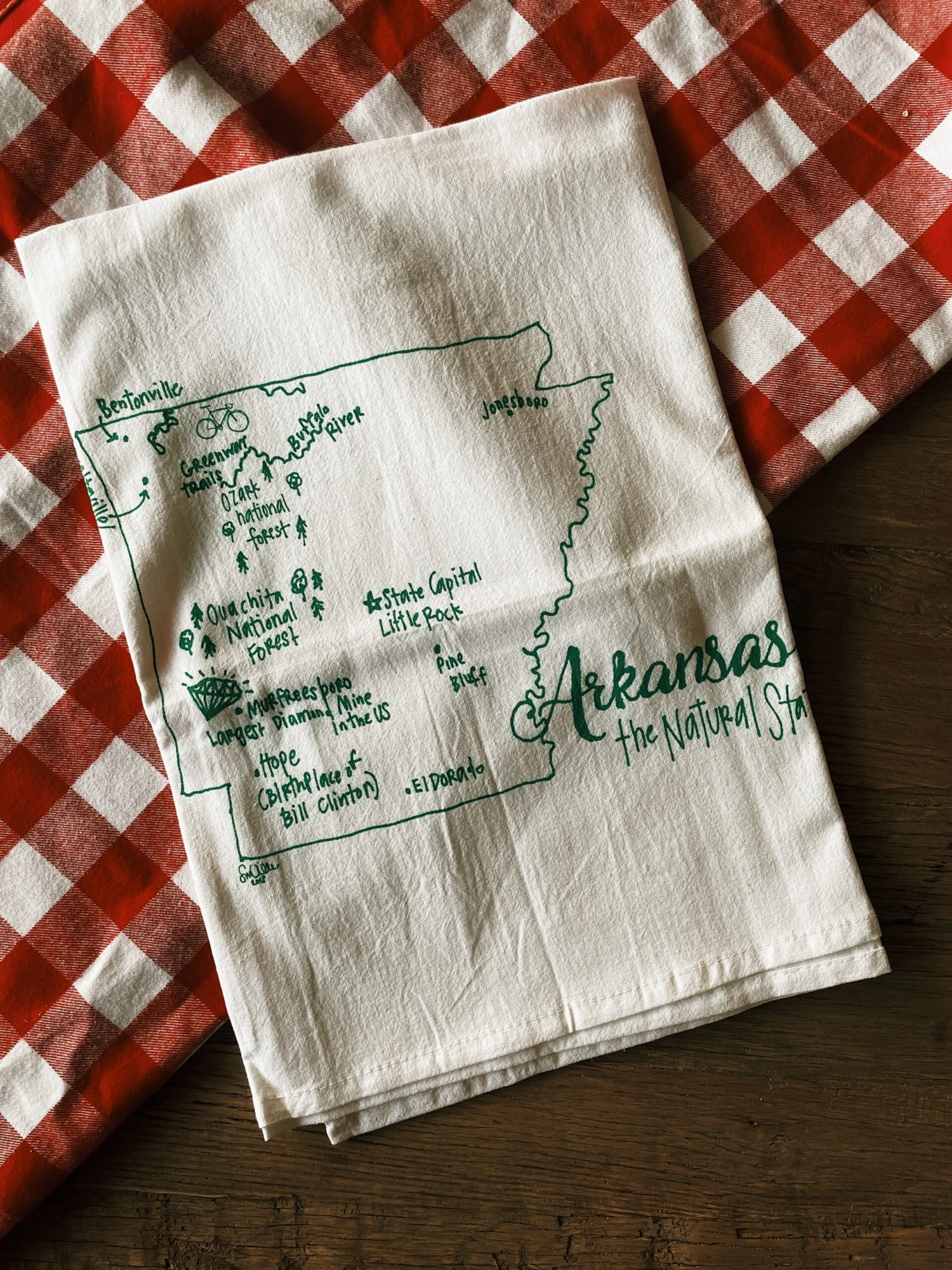Arkansas Tea Towel 6 Arkansas Tea Towel - Image 6