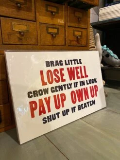 Old Try: Brag Little Print - 13x20 -Home Goods Store image 45a7e9c5 2f11 4937 b66f f3859c31d36b