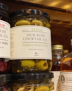 Jack Rudy: Vermouth Brined Olives 13 Jack Rudy: Vermouth Brined Olives -Home Goods Store image 49284a6c d3f1 4a05 8aa5 434448a47e15