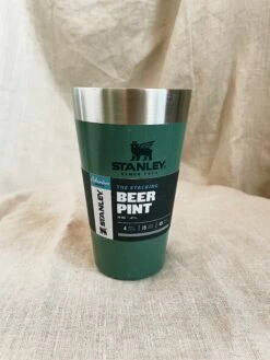 Stanley: Stacking Pint Cup - Hammertone Green -Home Goods Store image 4a0979ed 30a2 4483 97f9 d34ed321aae5