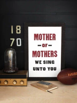 Old Try: Mother Of Mothers Print - 13x20 -Home Goods Store image 4a39ad54 bdb1 441c 8886 a678bb7cb386