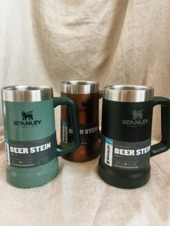 Stanley: The Big Grip Beer Stein - Matte Black -Home Goods Store image 4d47ac00 304d 4025 b990 606667a2e865