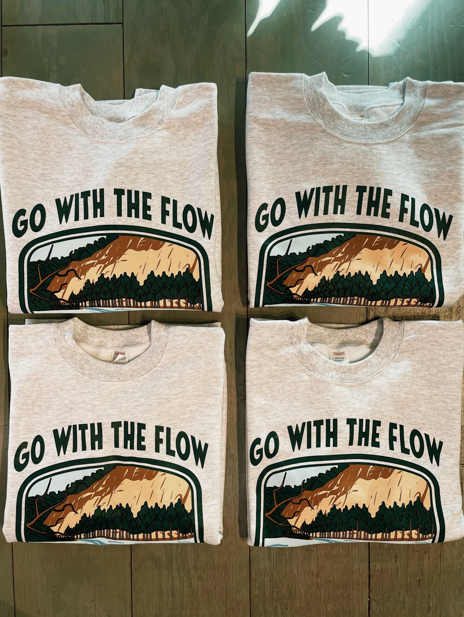 Go With The Flow Buffalo River Sweatshirt 2 Go With The Flow Buffalo River Sweatshirt - Image 2