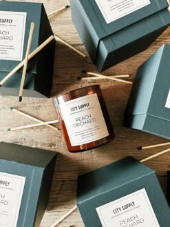 City Supply X Lost & Found Collective: Peach Orchard Candle