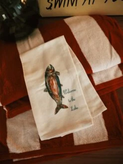 Trout Dish Towel