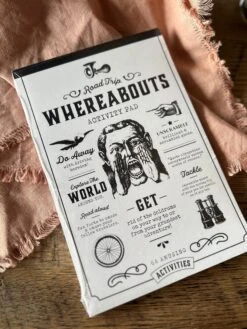 Road Trip Activity Notepad