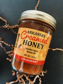 Guenther Apiary: Arkansas Creamed Honey - Strawberry -Home Goods Store image 6183f5a0 1d61 43ba 9d60 427789c897eb